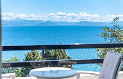 Benitses Apartment | Room 'Sea View 4' with Private Terrace, Wi-Fi and Air Conditioning