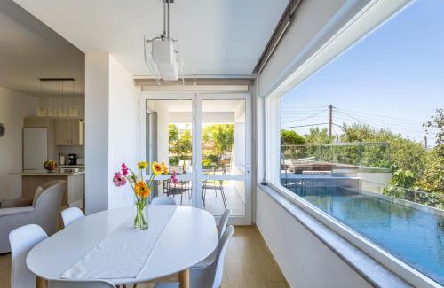 Agia Pelagia Apartment | Stelianas House Ground Floor Apartment with Private Pool