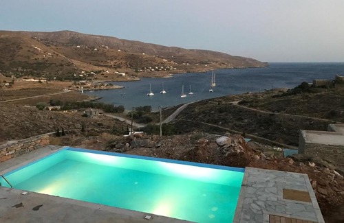 Koundouros Villa | Stone Villa with Sea View