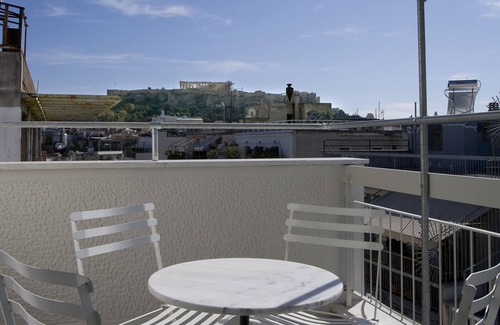 Monastiraki Apartment | SynAthens Premium Apartment with Balcony - Acropolis View