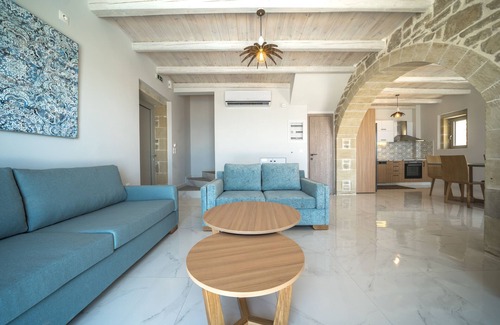 Zerviana Villa | Villa Alkinoos, sea view, spacious outdoor area