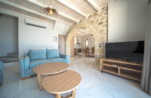 Zerviana Villa | Villa Alkinoos, sea view, spacious outdoor area