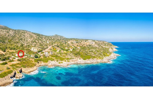 Skala Villa | Villa Starfish: Large Private Pool, Walk to Beach, Sea Views, A/C, WiFi