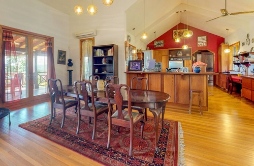 San Ignacio House | 120-acre jungle retreat & studio with private pool, views, & fireplace