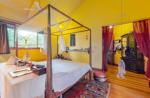 San Ignacio House | 120-acre jungle retreat & studio with private pool, views, & fireplace