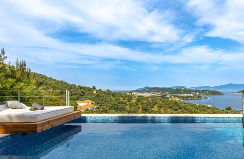 Agia Paraskevi Villa | 2B Luxurious Villa Io, With Private Pool And Stunningt Sea Views