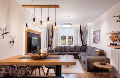 Makrigianni Apartment | Acropolis Grand Residence, Astonishing View of the Temple of Zeus and Lycabbetus