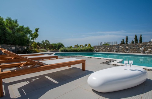 Chrissi Akti Villa | Aelia Grand Villa with Sea View and Private Pool