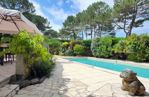 Biscarrosse Plage House | Air-conditioned "Carmen" villa with heated pool near the ocean