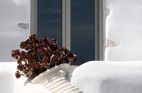 Naousa Villa | Angels Villas Asterias amazing pool sea view *2 BD cycladic style villa*