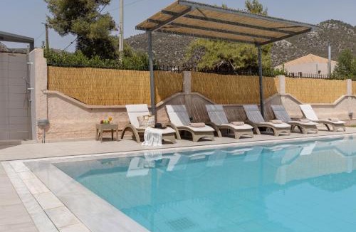 Nea Makri Villa | Apanemi Villa-Private Pool