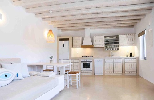 Kalafatis Apartment | Apartment 'Vlia Mar Deluxe 55' with Wi-Fi and Air Conditioning