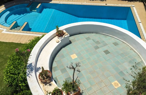 Palaia Fokaia Villa | Aqua Blue Villa in Sounio Athens