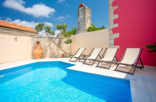 Monopari Villa | Archontiko Galliaki Private Pool, A/C, WiFi