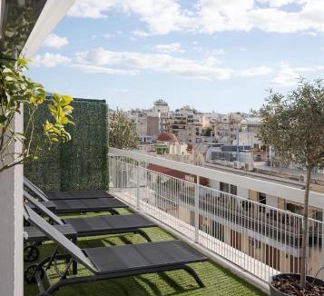 Athens City Centre Apartment | Athens Golden Light Premium Residence
