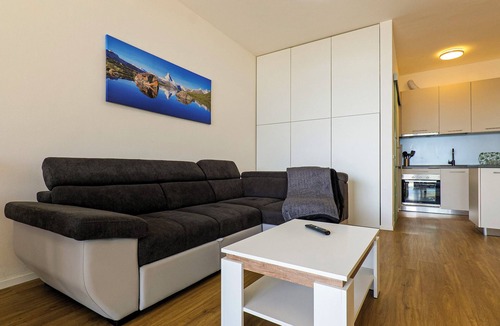Susello Apartment | Attractive studio with balcony, pool and dream view