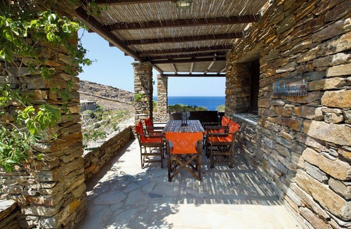 Pisses Apartment | Authentic self-contained Aegean apartment, waterfront, peaceful location, sea view