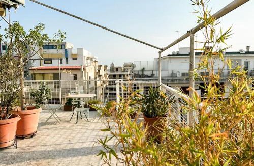 Palaio Faliro Apartment | Beach rooftop Athens Riviera