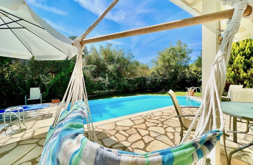 Lefkada Town Villa | Beach Villa Iolis with private pool