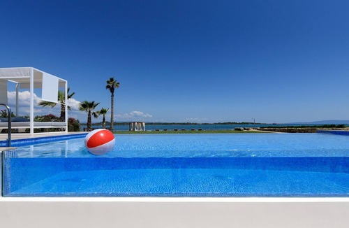 Vourvourou Villa | Beachfront Villa Natalia with Two Private Pools