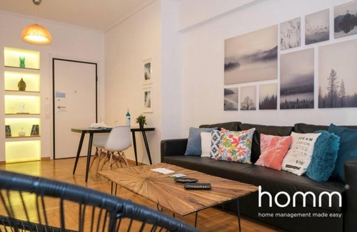 Pangrati Apartment | Bohemian homm Flat in Pagkrati, Spirou Merkouri st