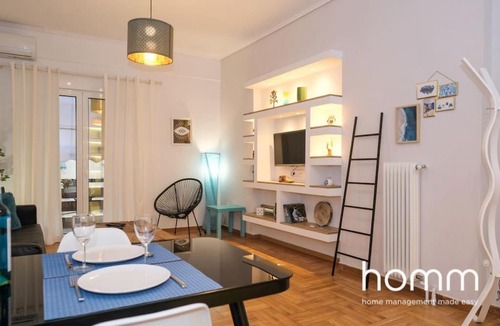 Pangrati Apartment | Bohemian homm Flat in Pagkrati, Spirou Merkouri st
