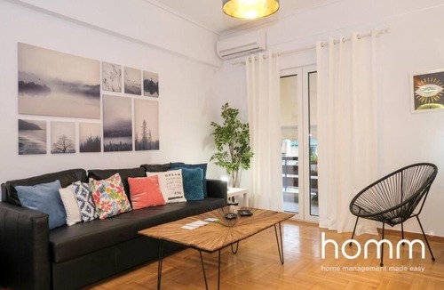 Pangrati Apartment | Bohemian homm Flat in Pagkrati, Spirou Merkouri st