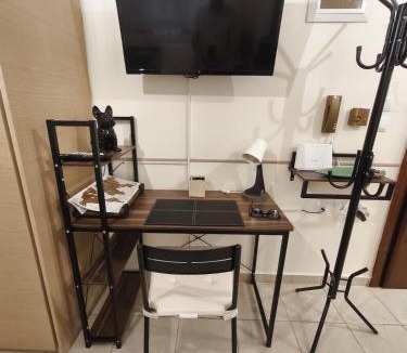 Larissa Apartment | Central Petite Hideaway with Balcony- Near Station