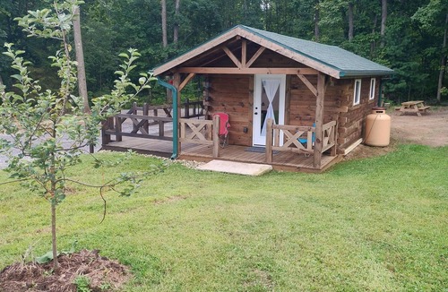 Carlton Cabin | Charming Amish-Built Log Cabin in Utica, PA