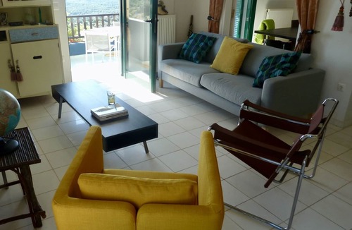 Kokkinon Khorion House | Charming Chania area villa with panoramic sea views and private pool. Sleeps 5