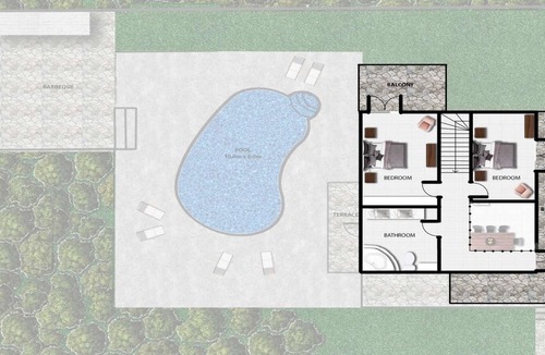 Drosia Villa | Charming villa, situated in lush gardens
