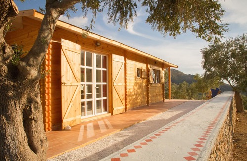 Agía Eiríni Cabin | Charming Wooden Eco-House in unspoiled nature surrounding Sougia