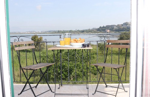 Perama Apartment | Corfu View Flat is an affortable 2 bedroom space suitable for couples or family!