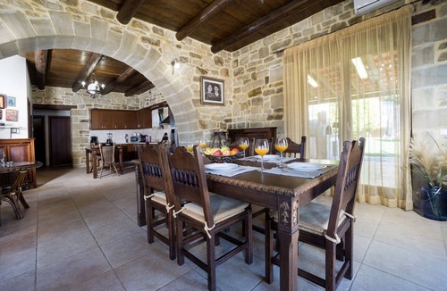 Platanos Villa | Cozy Stone Villa, 3 BD, 2 BA, private pool