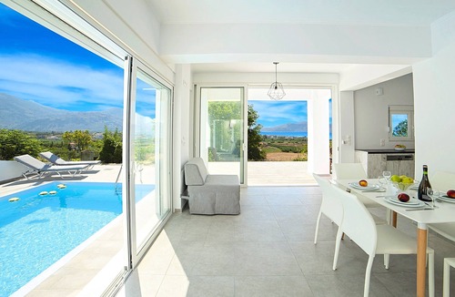 Dramia Villa | Cretan Sunset Villa with Private Heated Pool