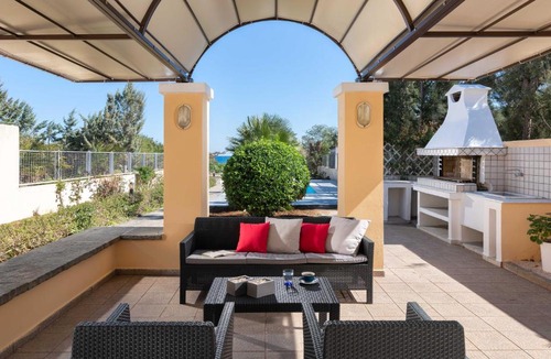 Gennadi Villa | Crystal Bay Villa by filoxenia in blue