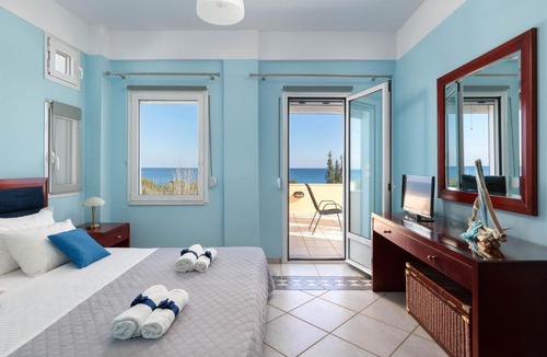 Gennadi Villa | Crystal Bay Villa by filoxenia in blue