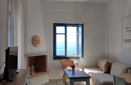 Kithnos Villa | Cycladic villa with a breathtaking view of the Aegean sea