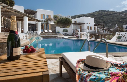 Houlakia Apartment | Daphne | 1 Bedroom Sea View Apartment - sharing terrace