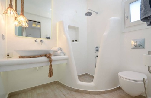 Plaka Villa | Depis Edem / Luxury Villa with Sea View Blue