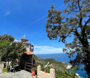 Tsagarada Apartment | Double studio room in Mylopotamos with beautifull view
