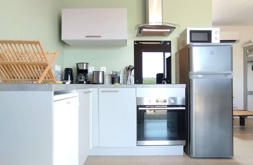 Souillac House | Eco-designed duplex with terraces, air conditioning, Wi-Fi, parking