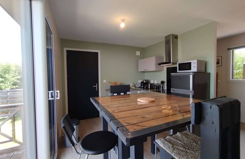 Souillac House | Eco-designed duplex with terraces, air conditioning, Wi-Fi, parking
