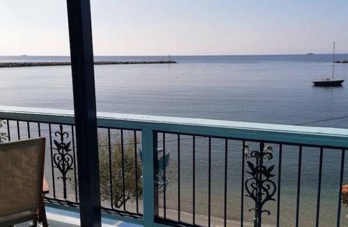 Loutraki Apartment | "Eftopia Sea front apt.(67 sq.m.), 3min. from the beach!