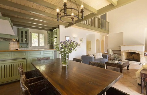 Steniai Villa | Elegant Andros Beach House | Villa Stenies Thea | 5 Bedrooms | Direct Beach.