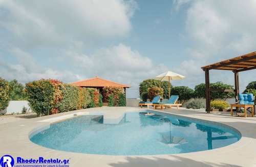 Gennadi Villa | Executive Rhodes Villa | Villa Gennadi | 2 Bedroom Villa | Private Pool & Sea.