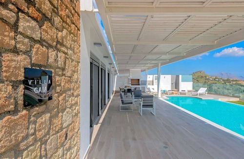Vlicha Villa | Executive Rhodes Villa | Villa Gaia | Stunning Sea Views | 3 Bedrooms | Lindos