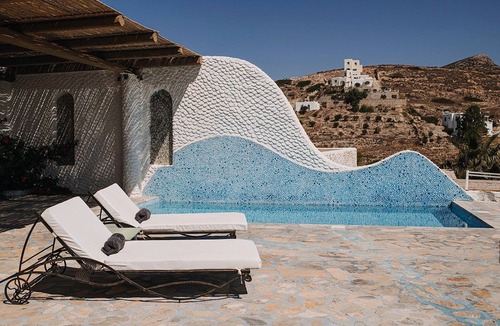 Ios Town Villa | Exquisite Ios Villa | Villa Morena | 2 Bedrooms | Villa with Sea Views &.