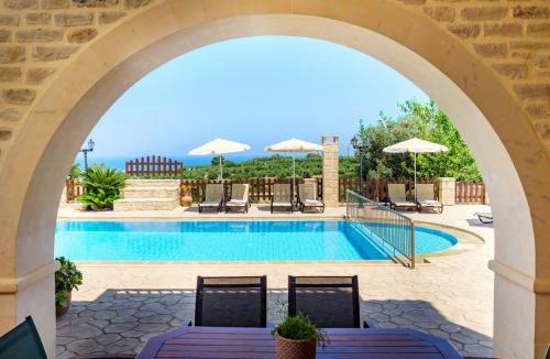 Asteri Apartment | Family-Friendly Villa Erofili with Pool, Childrens Area & BBQ!