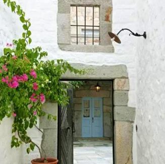 Chora House | Family House with Sea View in Patmos + Terrace